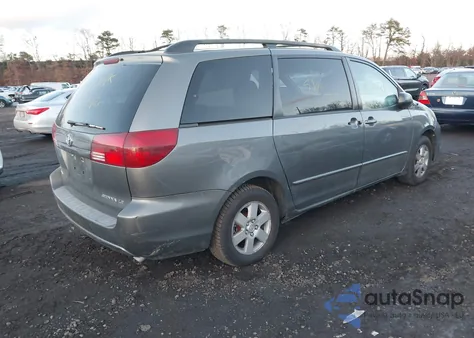 2005 Toyota Sienna Le из США, поврежденный, VIN 5TDZA23C35S339443